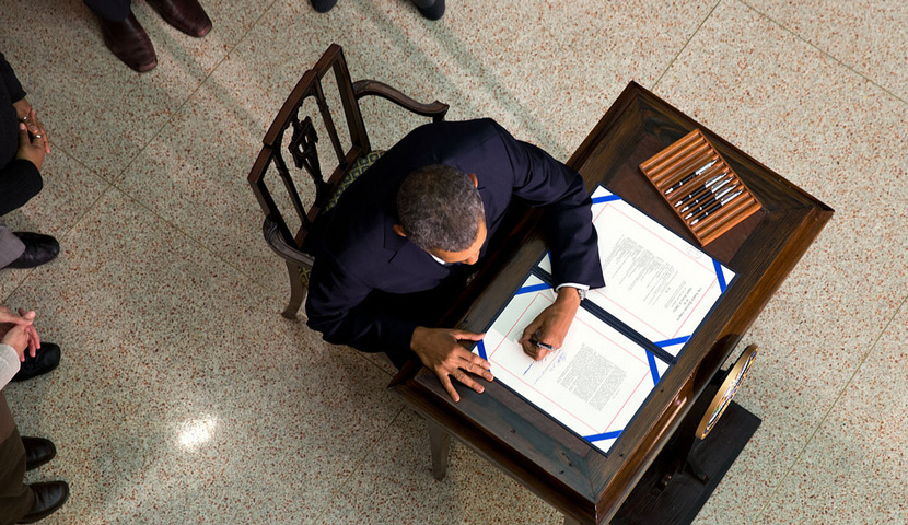 Official White House photo, Pete Souza.
