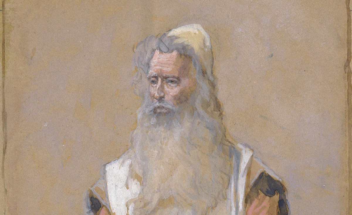 From Moses, 1902, James Jacques Joseph Tissot. Jewish Museum.

