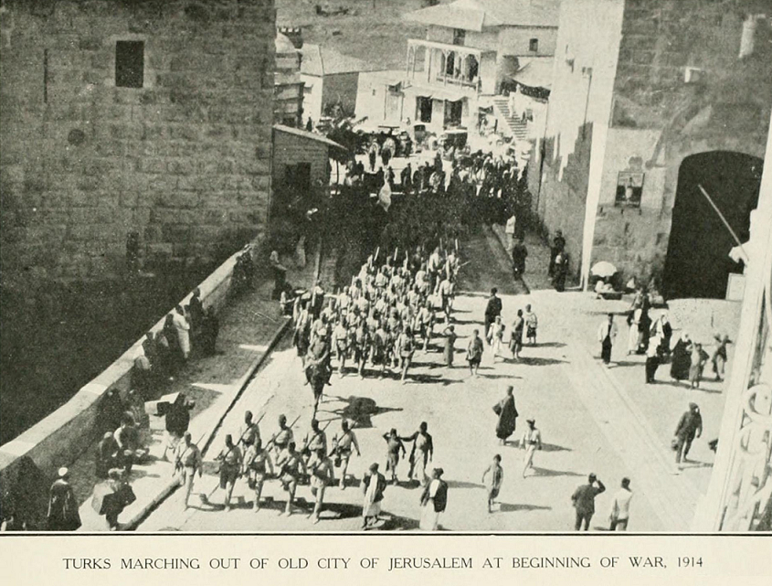 In Photos: The Story of the Liberation of Jerusalem a Century Ago 2ottoman-to-Suez-Jerm-1914