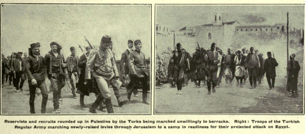 In Photos: The Story of the Liberation of Jerusalem a Century Ago 3ottoman.recruits-1024x451