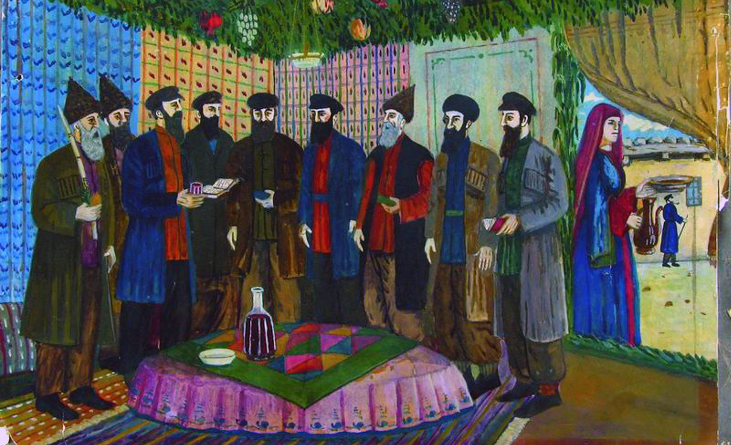 From The Feast of Sukkot by Shalom Koboshvili. Alamy.
