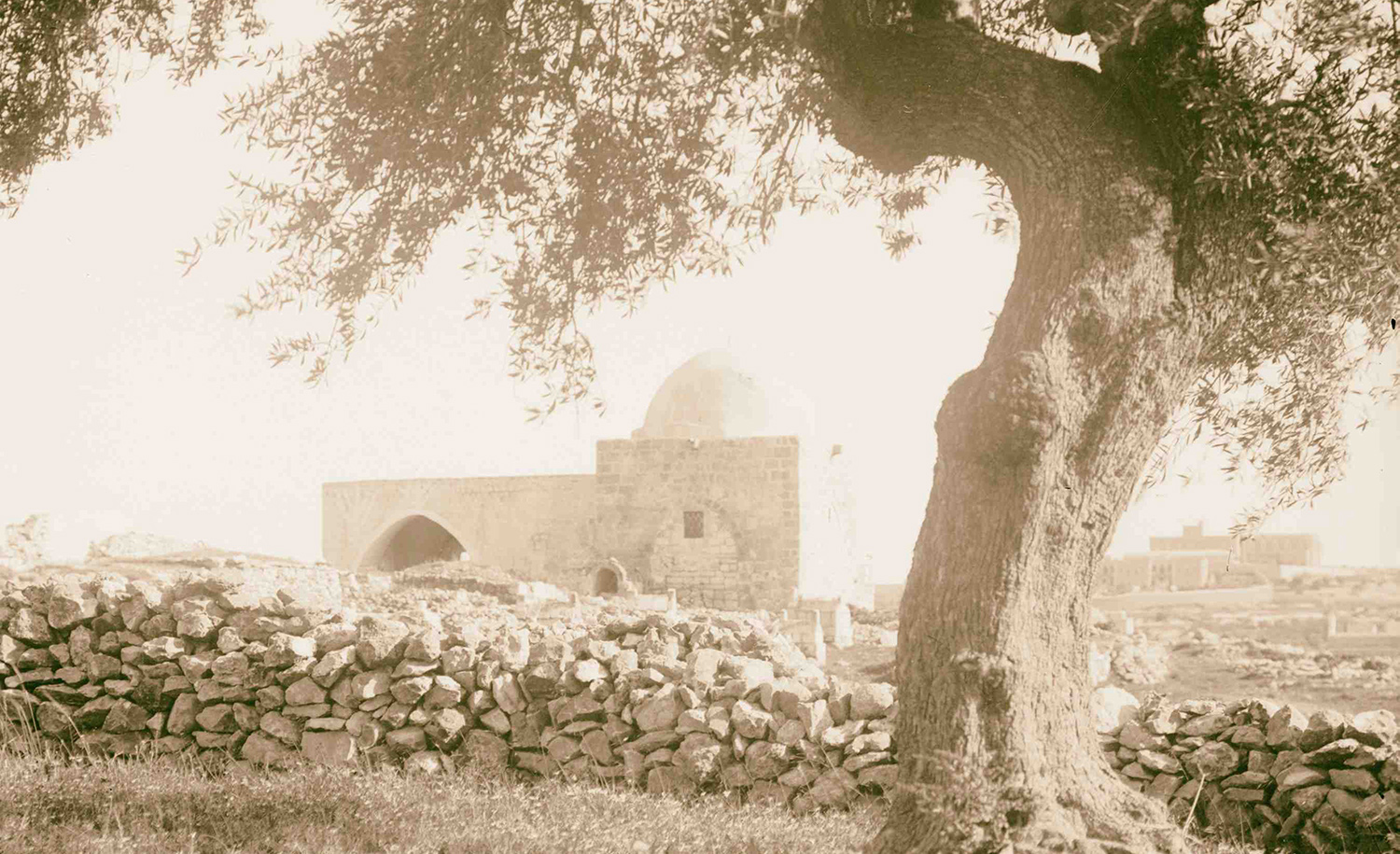 Rachel&#8217;s Tomb in 1900. Sepia Times/Universal Images Group via Getty Images.
