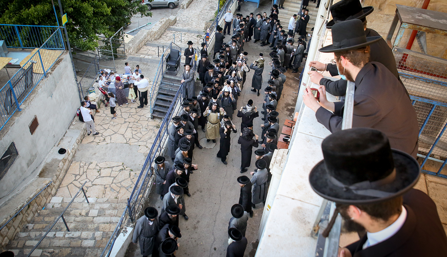 



Ultra-Orthodox Jews in Meron, Israel on May 25, 2020. David Cohen/FLASH90.




