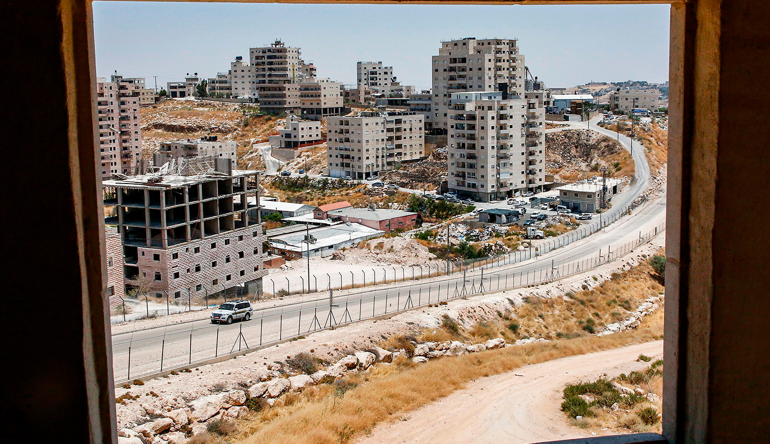 The Palestinian village of Beit Sahur in July 2019. HAZEM BADER/AFP via Getty Images.
