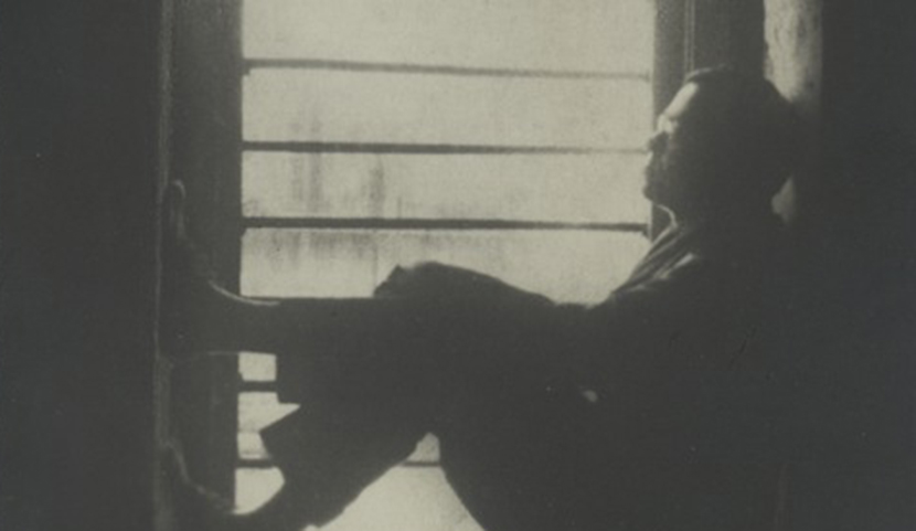Vladimir Jabotinsky in his cell at Acre Prison. National Library of Israel.
