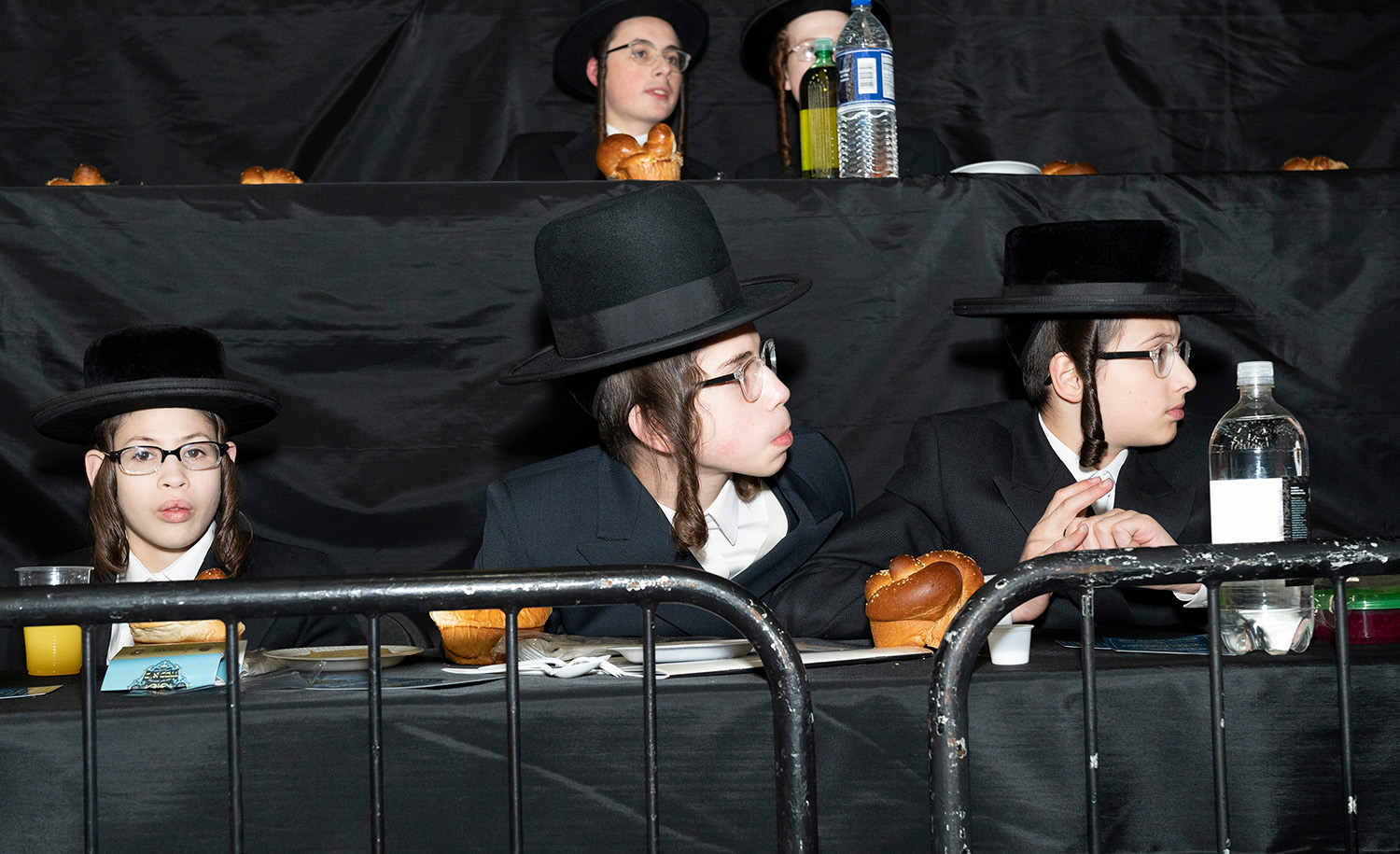 Yeshiva students in Williamsburg, Brooklyn. Lev Radin/Pacific Press/LightRocket via Getty Images.
