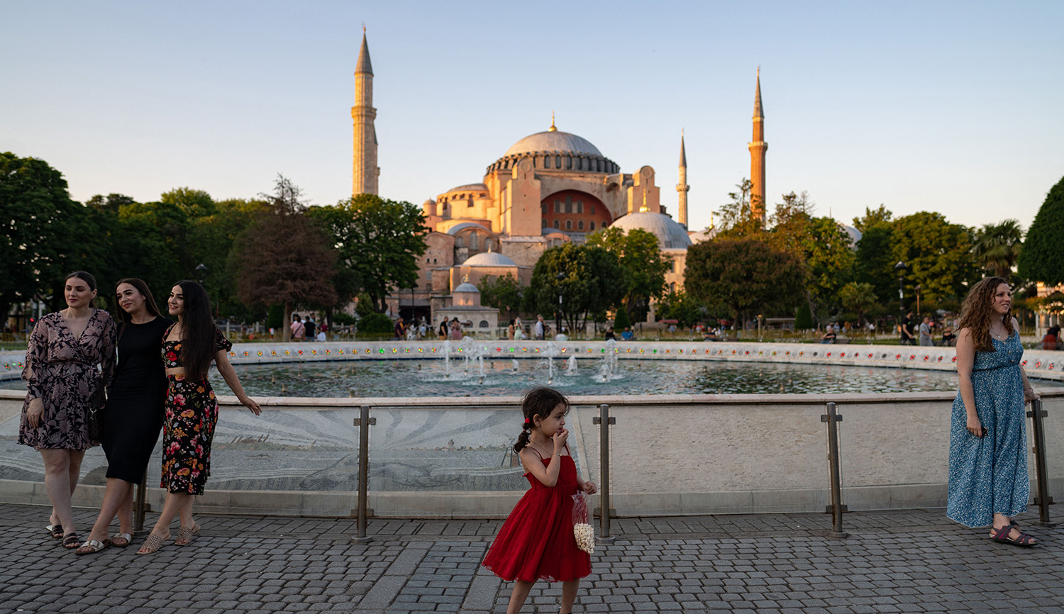 The Blue Mosque in Istanbul on June 14, 2022. YASIN AKGUL/AFP via Getty Images.
