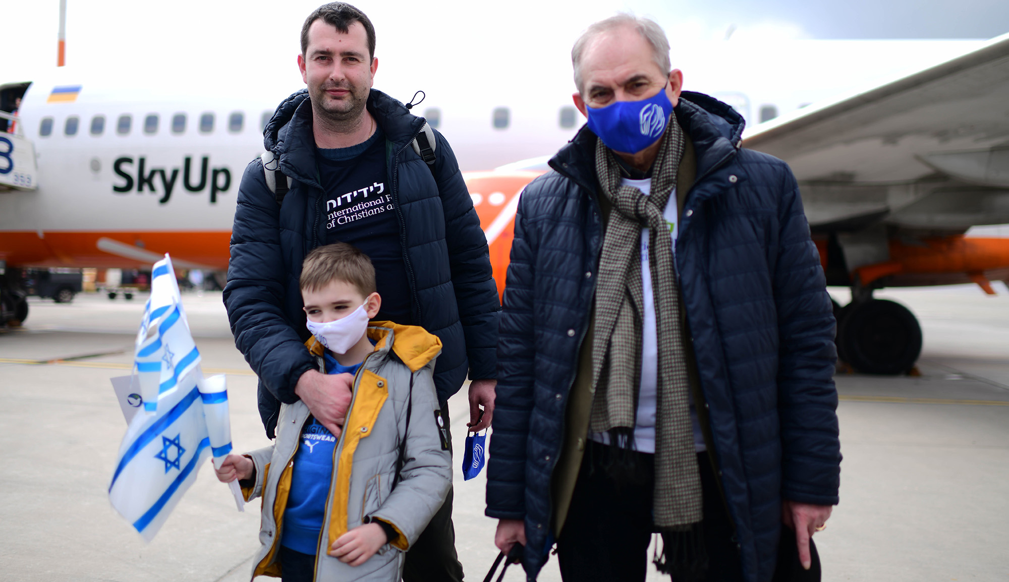 



Ukrainian Jewish immigrants arrive at Ben Gurion airport in Tel Aviv on February 20, 2022. Tomer Neuberg/Flash90.




